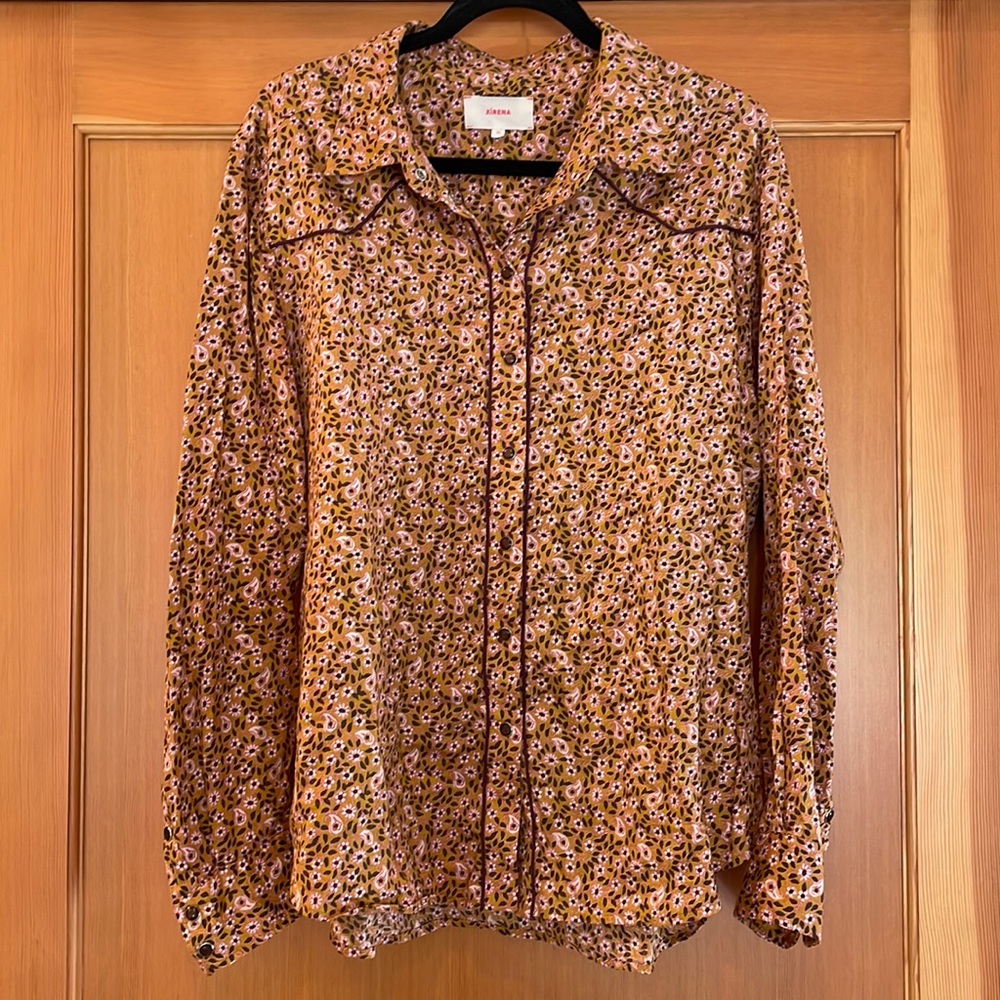 XiRENA - Sierra Shirt in Honeysuckle, Size XL